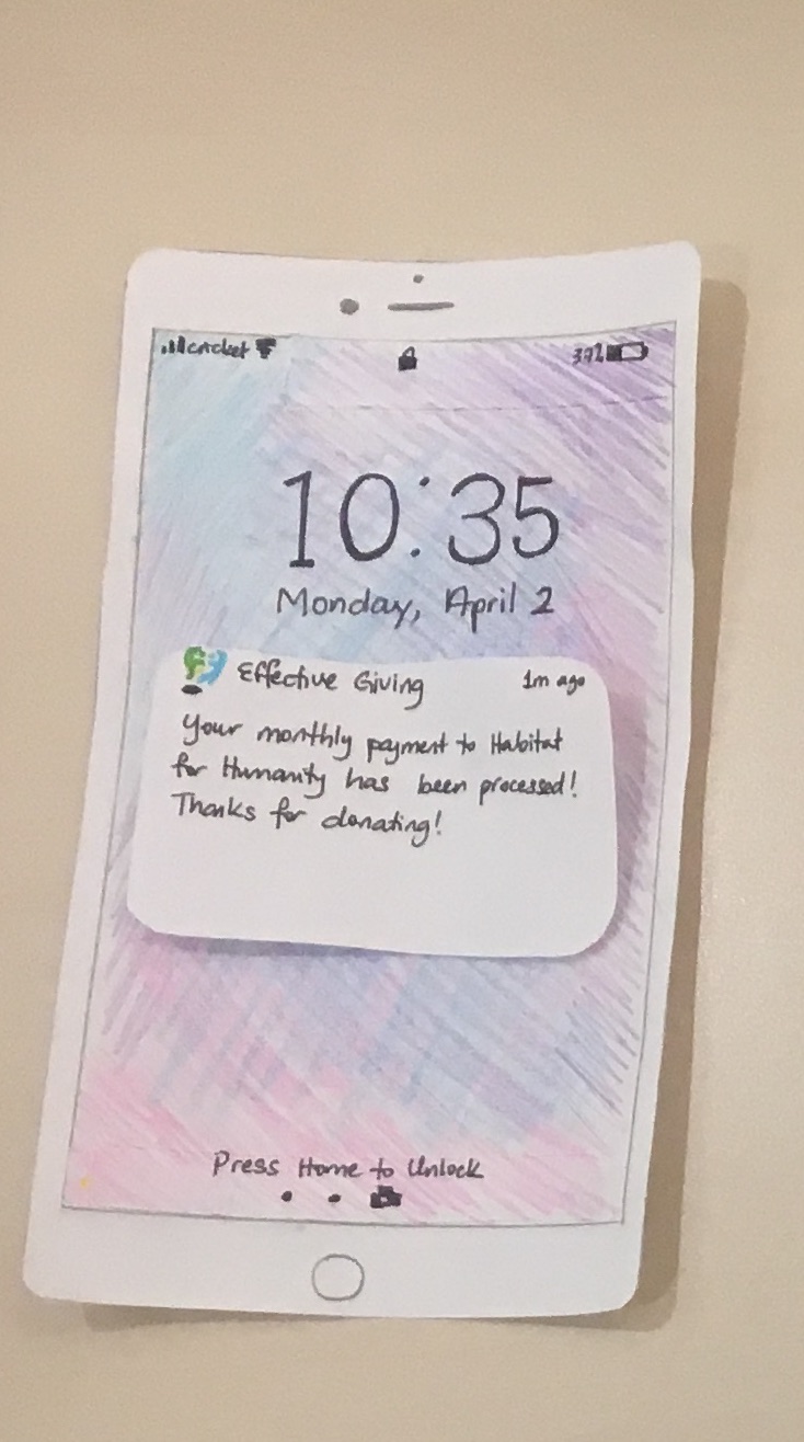 Checking notification
